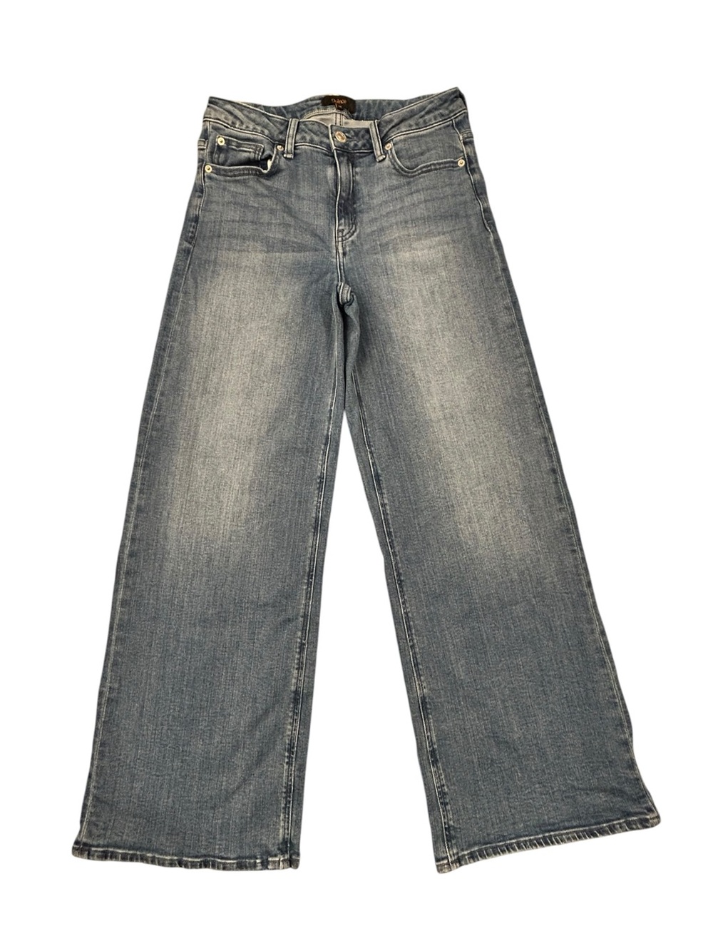 Quince Luna Stretch Wide Leg Women’s Jeans 28 Seaside Blue 29x30 Casual Denim
